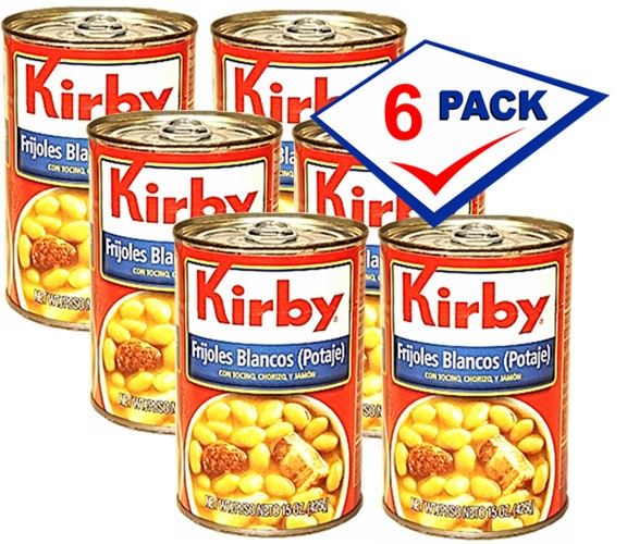 Kirby white bean potage 15oz. Pack of 6.